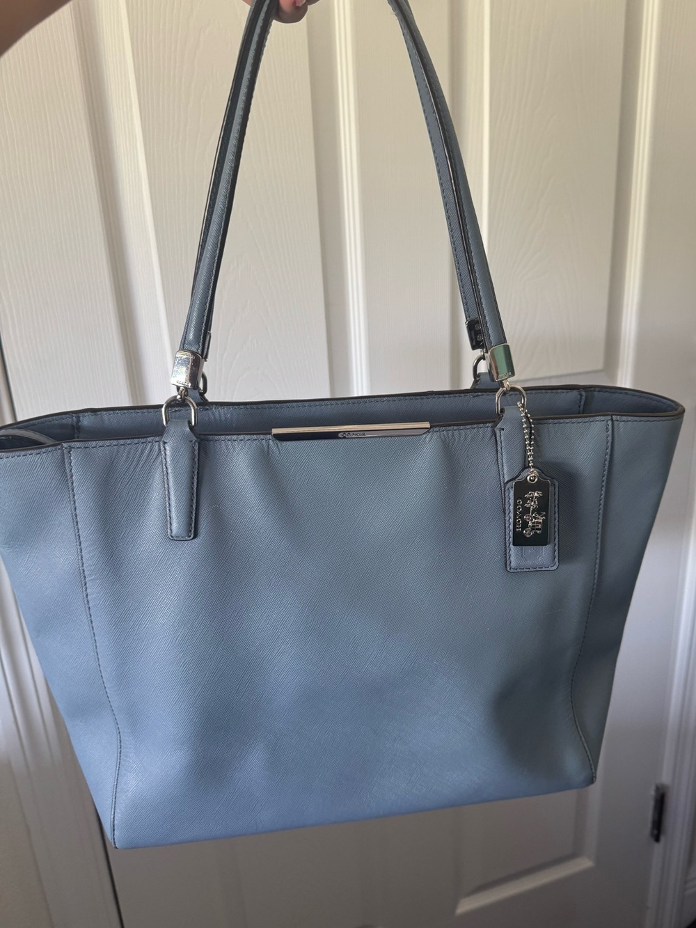 Coach Saffiano Leather Tote w/ dust bag